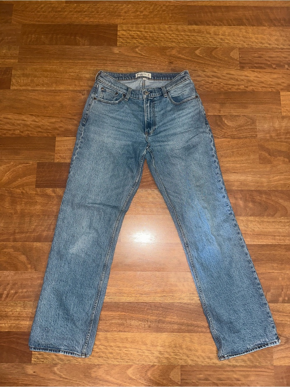 Abercrombie Curve Love Baggy Low Rise Jeans